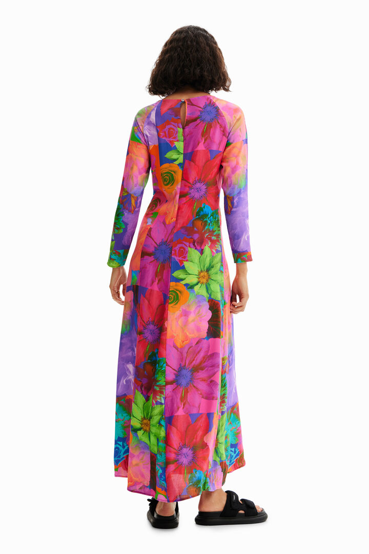 Long floral dress | Desigual