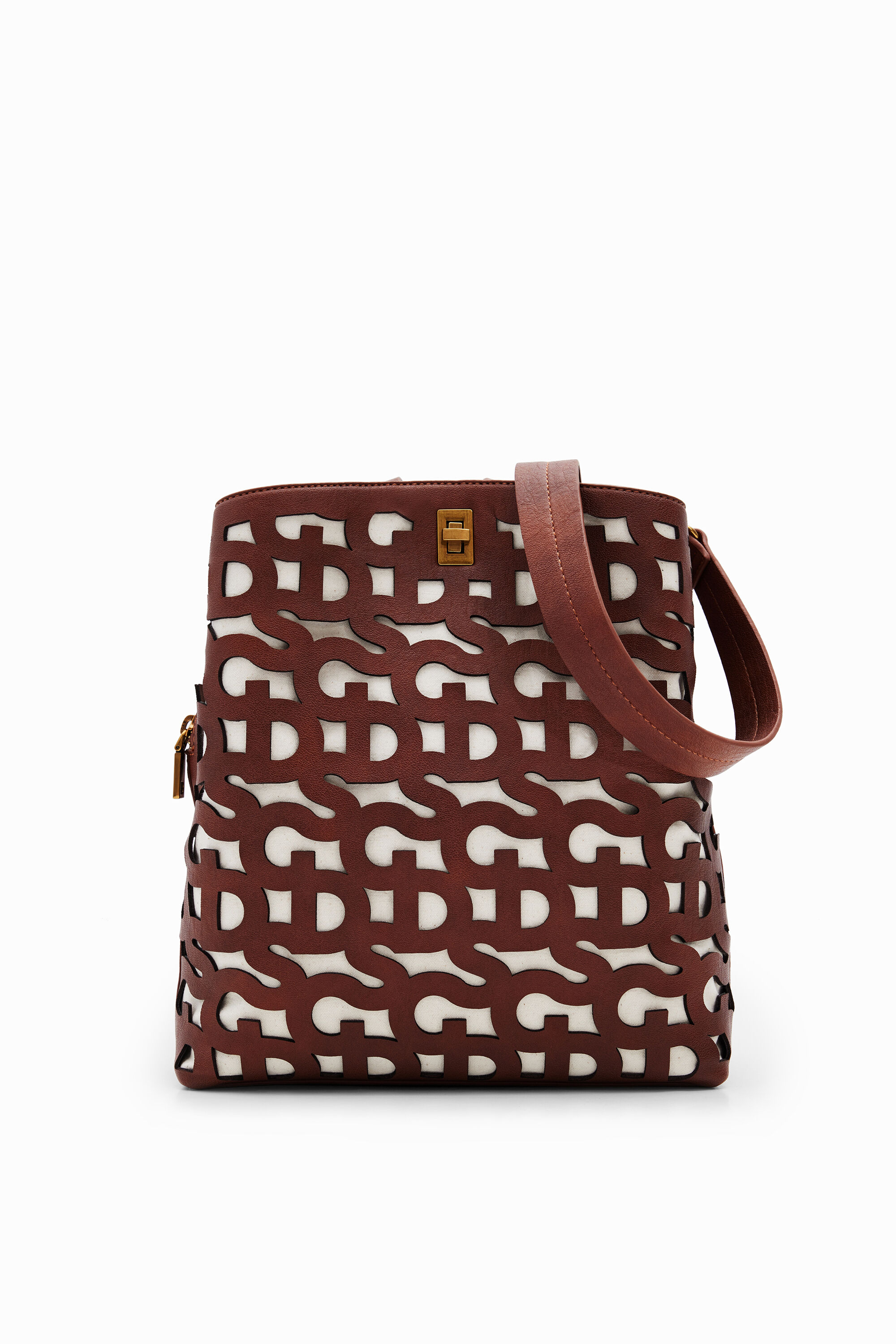 Mochila S letras de mujer Desigual