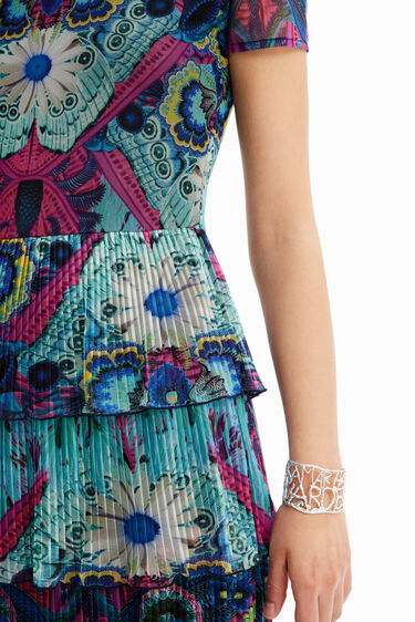 M. Christian Lacroix short layered dress | Desigual