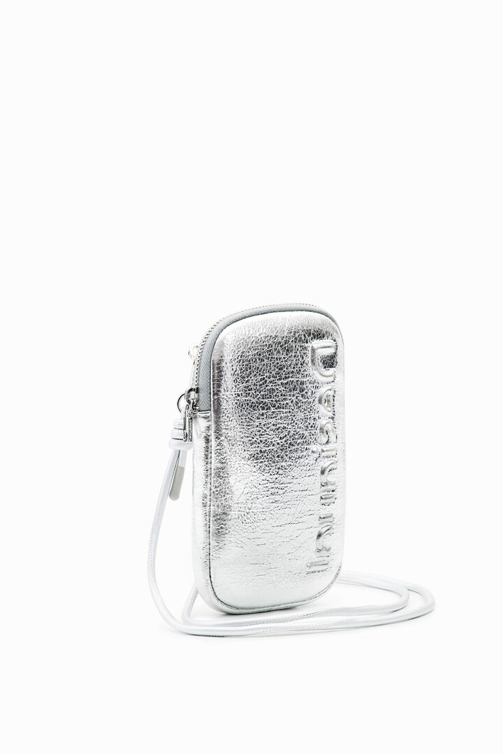 Leather-effect wallet smartphone holder | Desigual