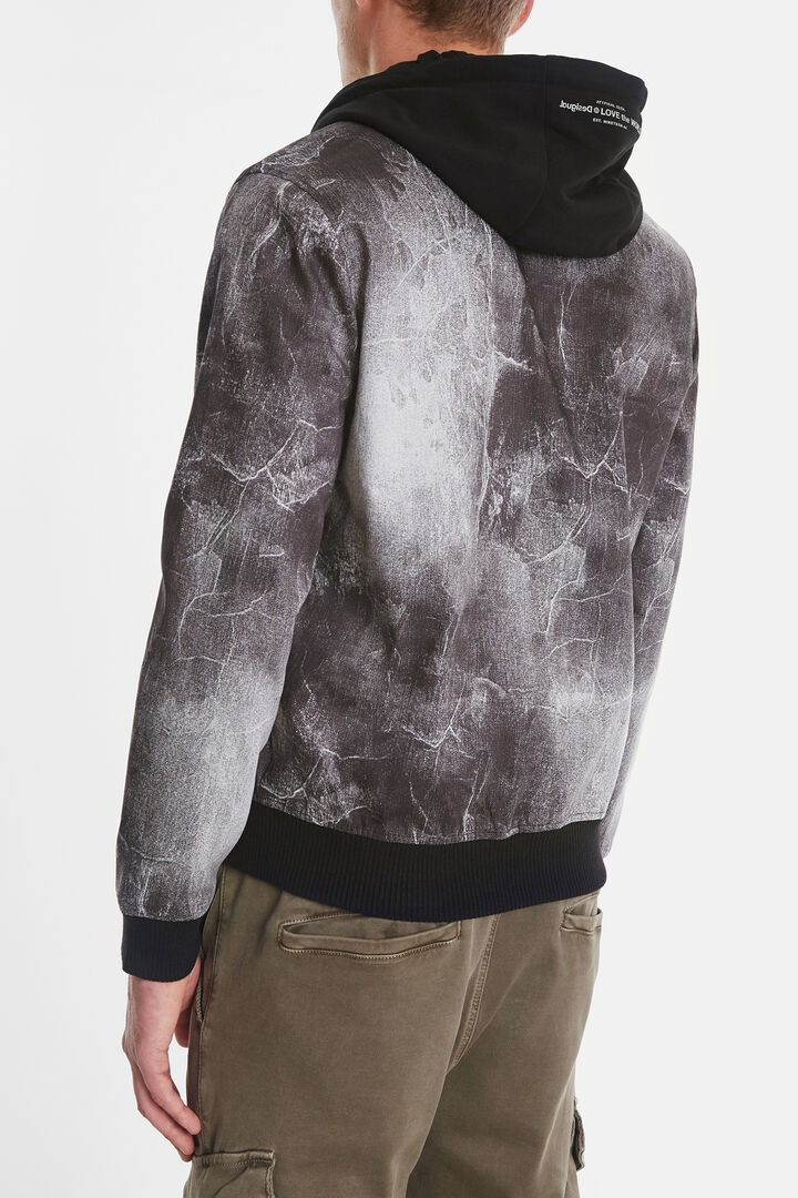 Chaqueta sport con felpa extraíble | Desigual