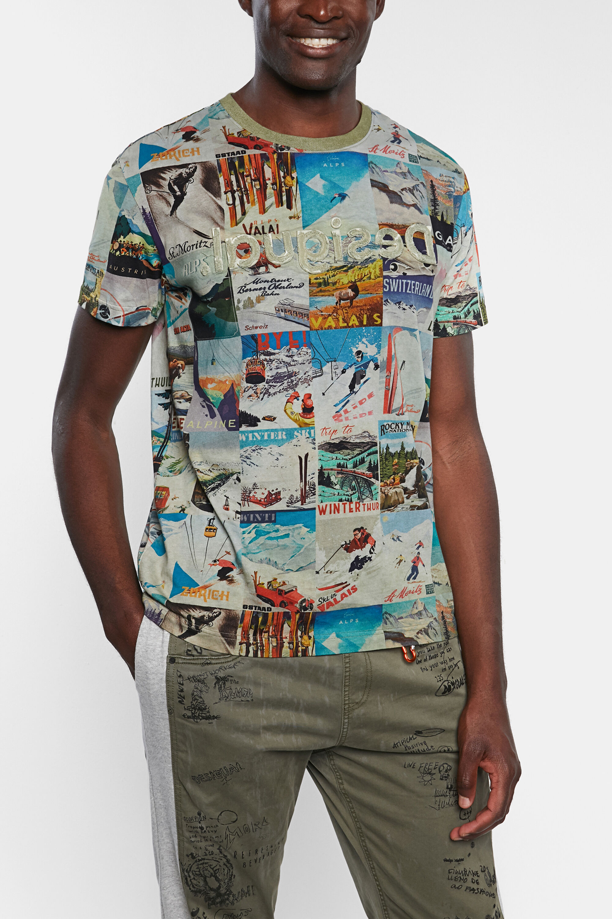 Desigual homme tee shirt Clearance
