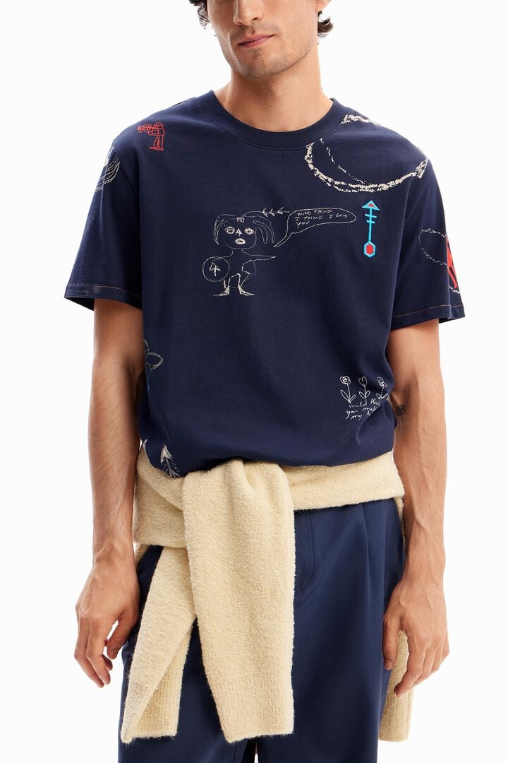 Camiseta ilustraciones flecha | Desigual