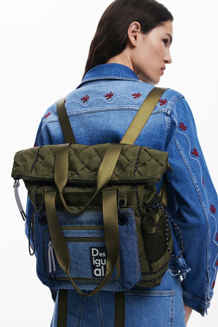XL multiposition voyager backpack | Desigual
