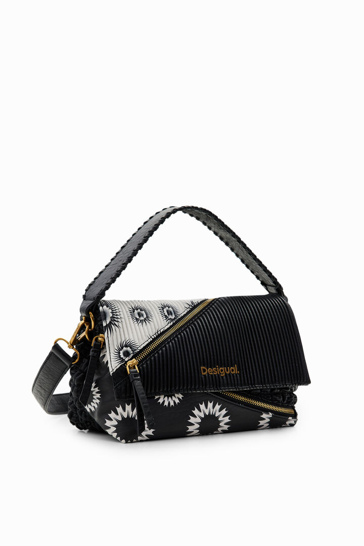 Midsize patchwork crossbody bag | Desigual
