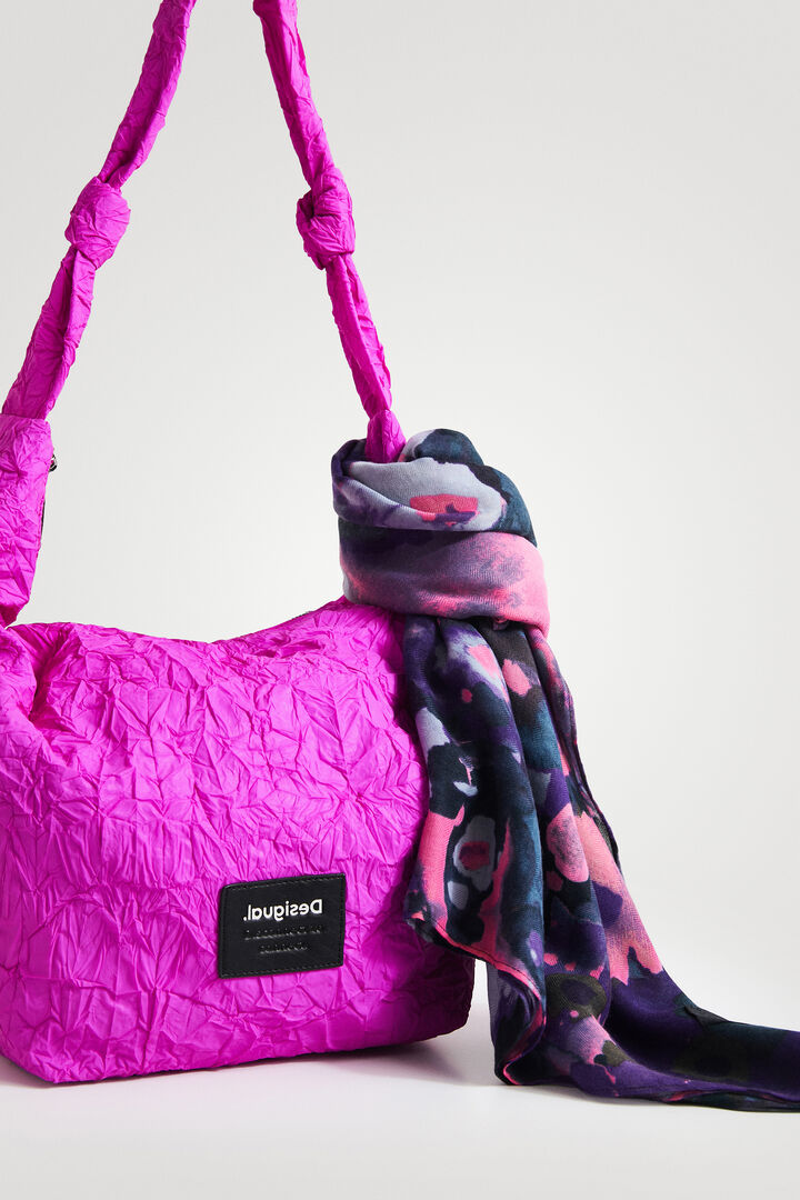 Foulard rettangolare fiori acquerello | Desigual
