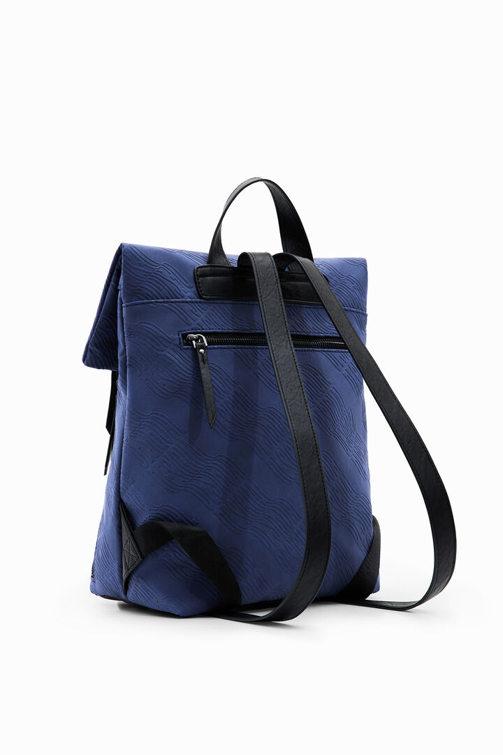Flap and logo backpack | Desigual