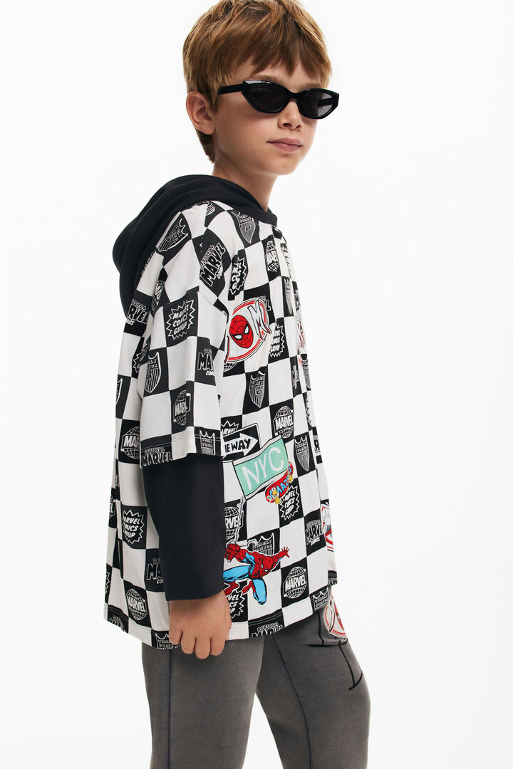 T-shirt combiné Marvel™ | Desigual