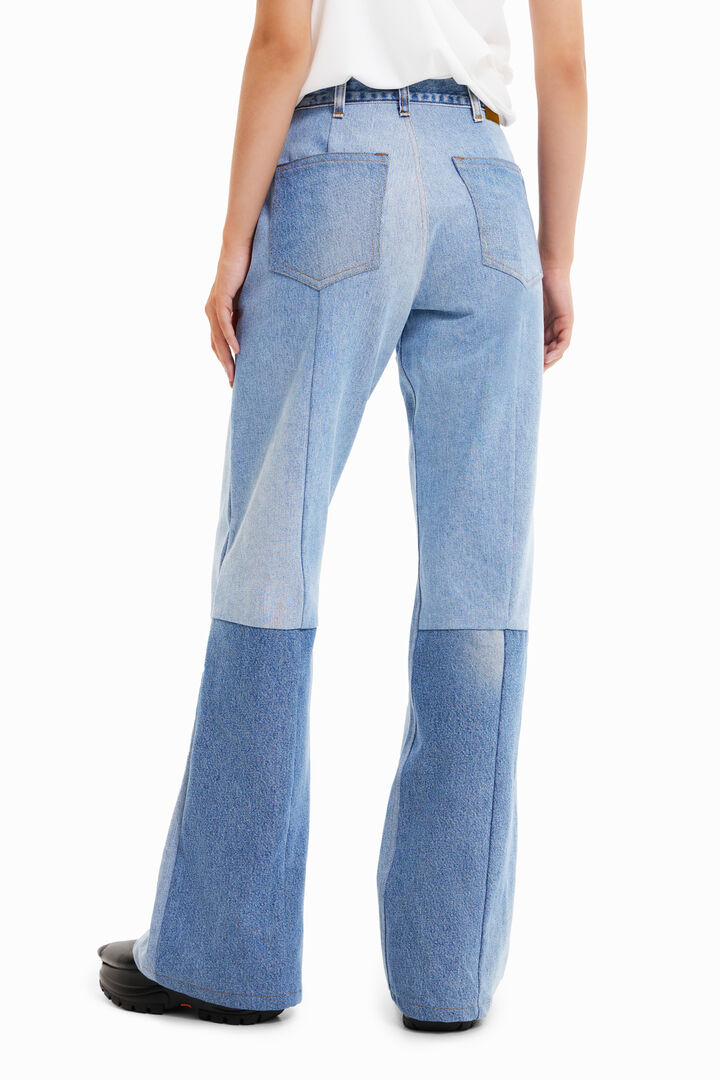 Maitrepierre Wide-leg upcycled jeans | Desigual