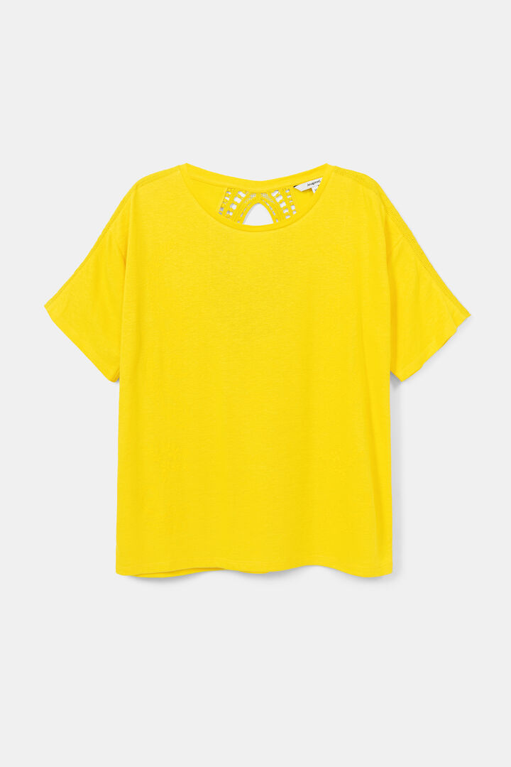 Camiseta tricot paisley | Desigual