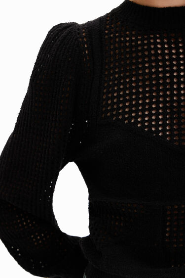 Knit corset pullover | Desigual