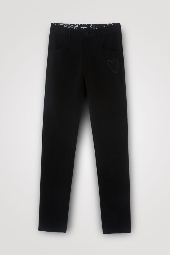 Slim long trousers | Desigual