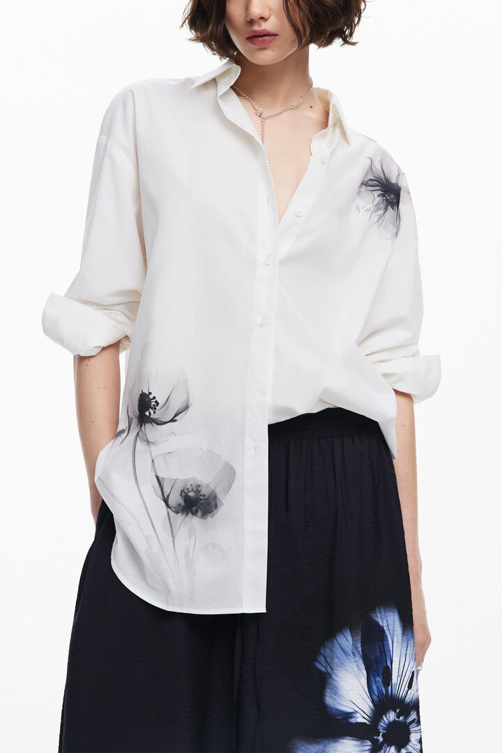 Poppy print shirt | Desigual