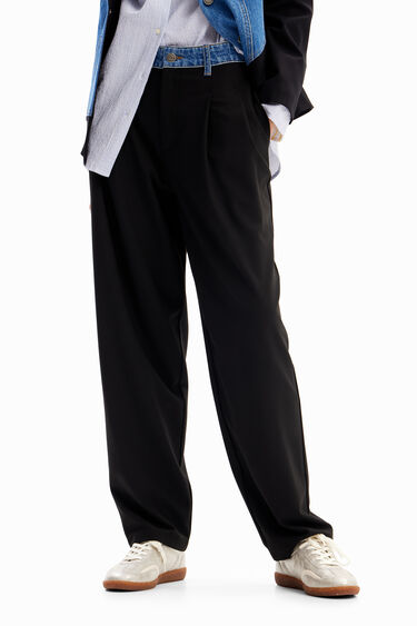 Pantalons sastre híbrid | Desigual
