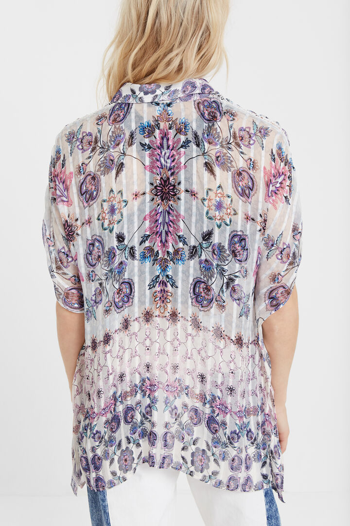 Boho short sleeve shirt | Desigual