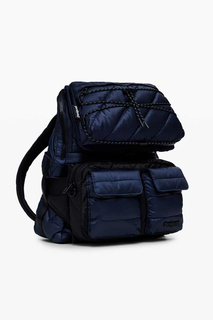 Padded multi-pocket backpack | Desigual