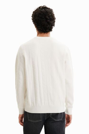 ジャカードモチーフ セーター | Desigual