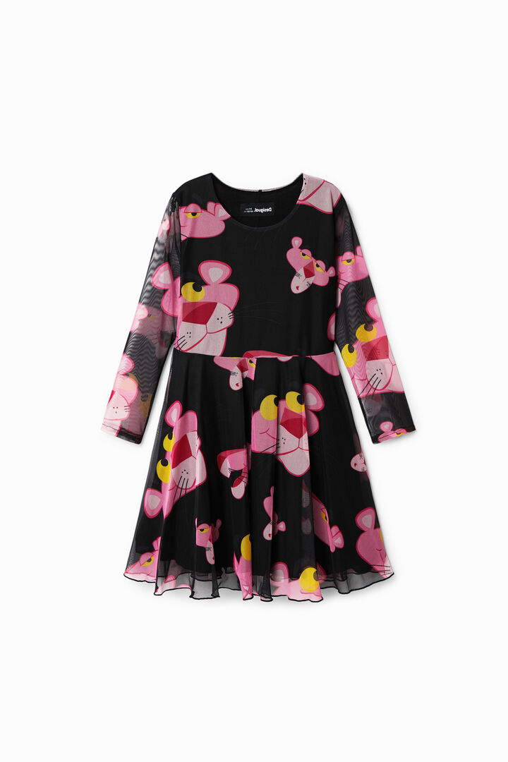 Tulle Pink Panther dress | Desigual