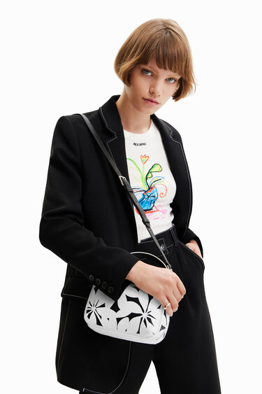 Bossa mini flors calades | Desigual