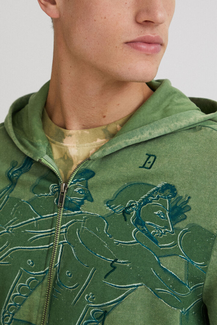 Cotton hoodie | Desigual