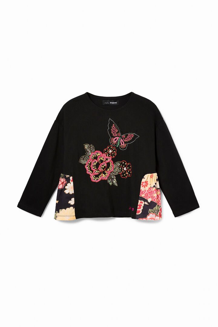 Camiseta laterales vuelo | Desigual