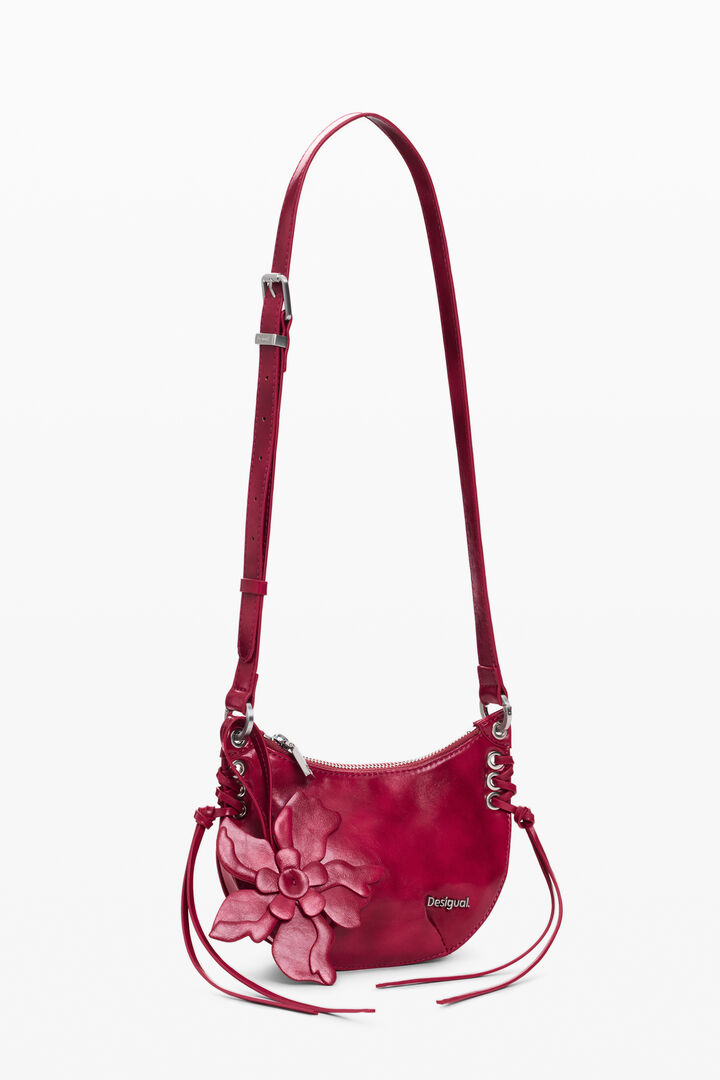 Large Flower Crossbody Wallet