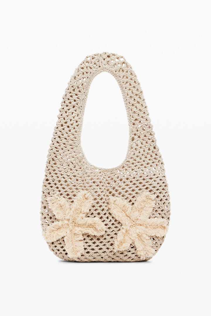 Medium woven stars bag