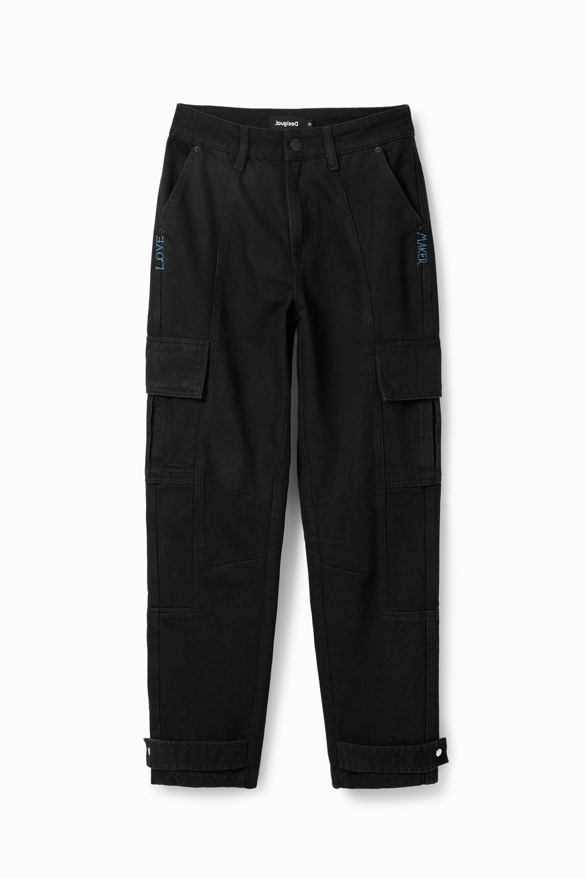 Vaqueros cargo - BLACK - 42