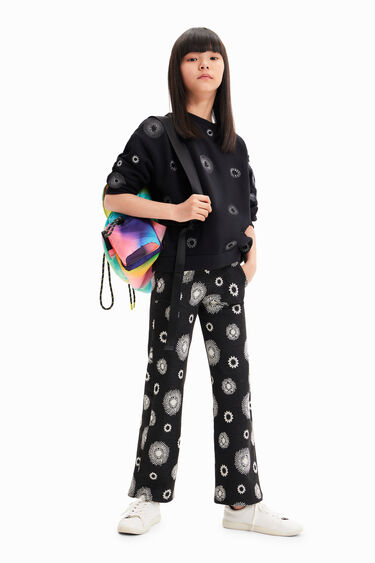 Dessuadora brodats geomètrics | Desigual