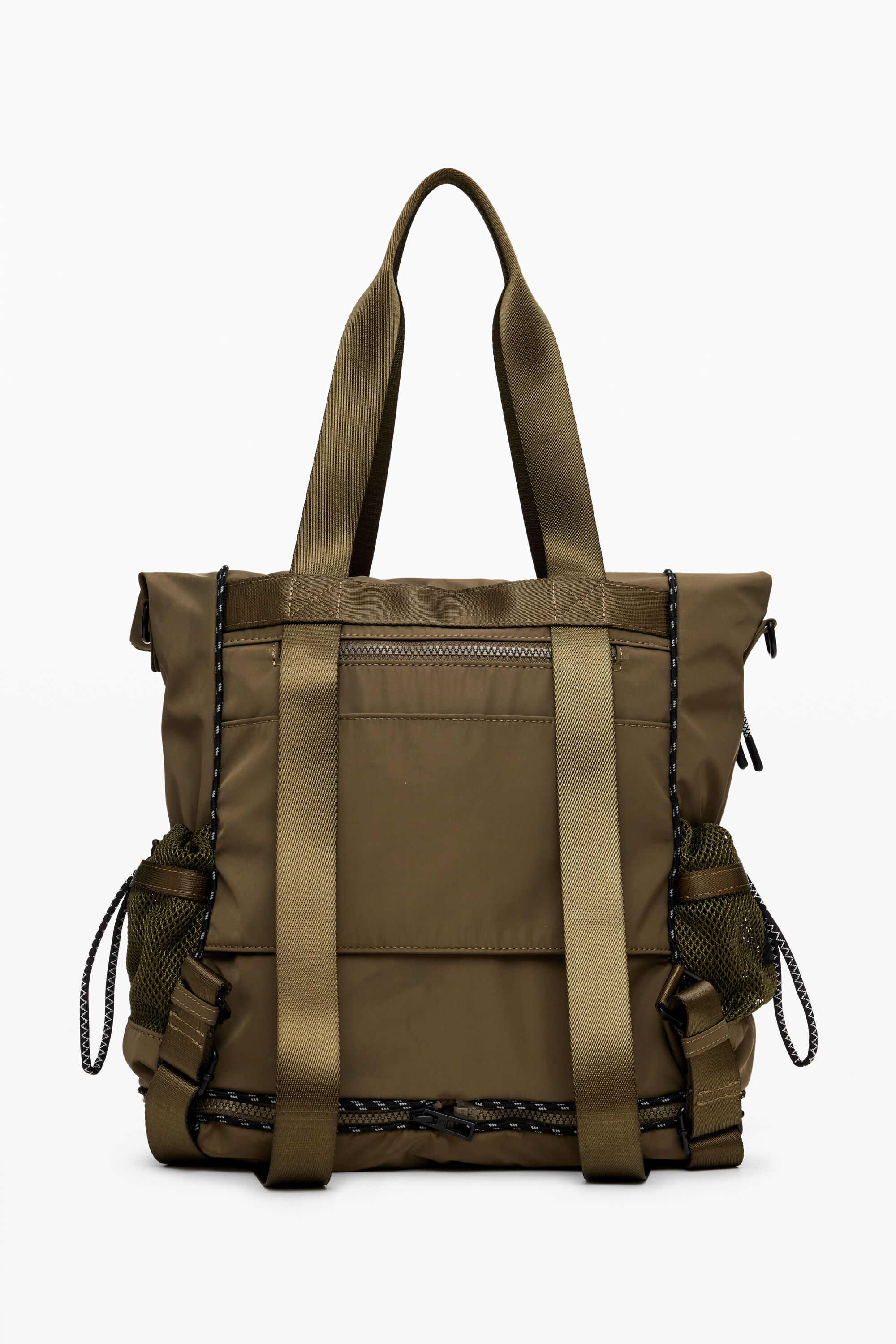 Desigual Xl Multi-position Voyager Backpack In Green