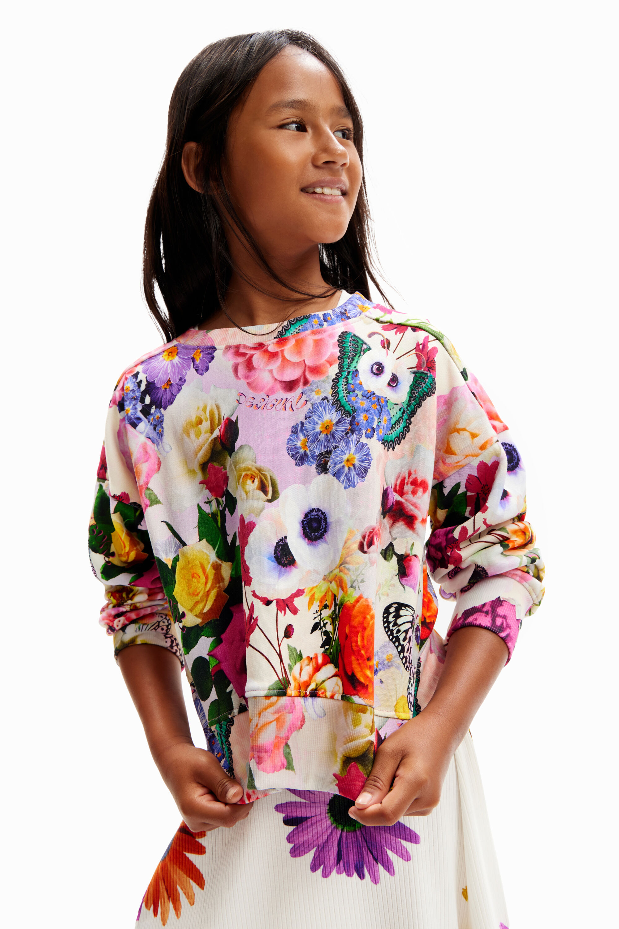 Desigual Oversize fantasy sweatshirt