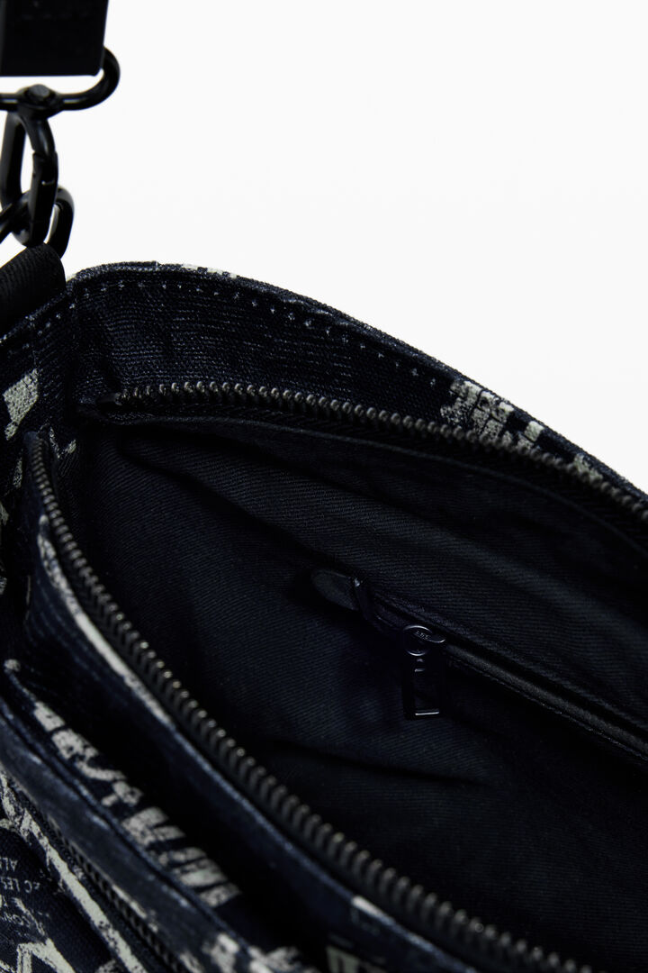 Medium newspaper handbag | Desigual