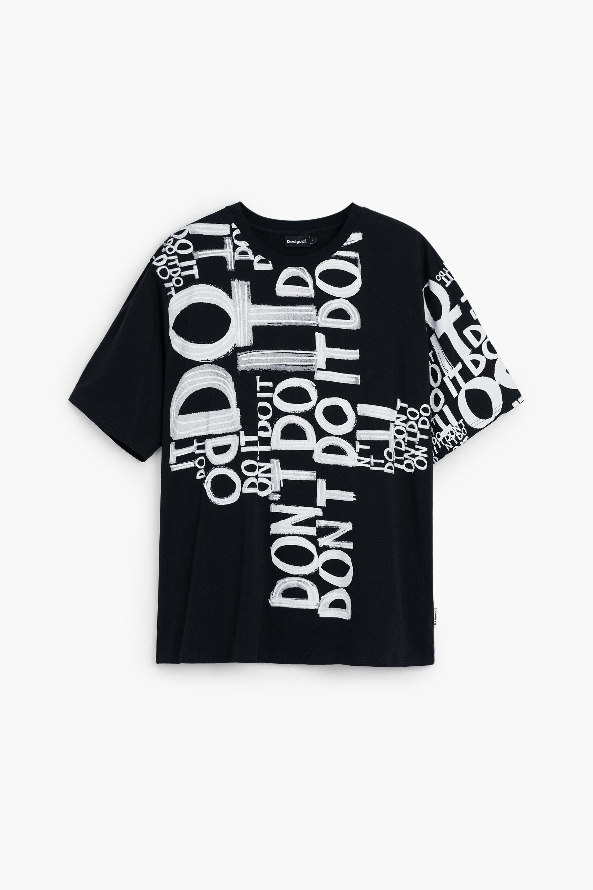 Word print T-shirt
