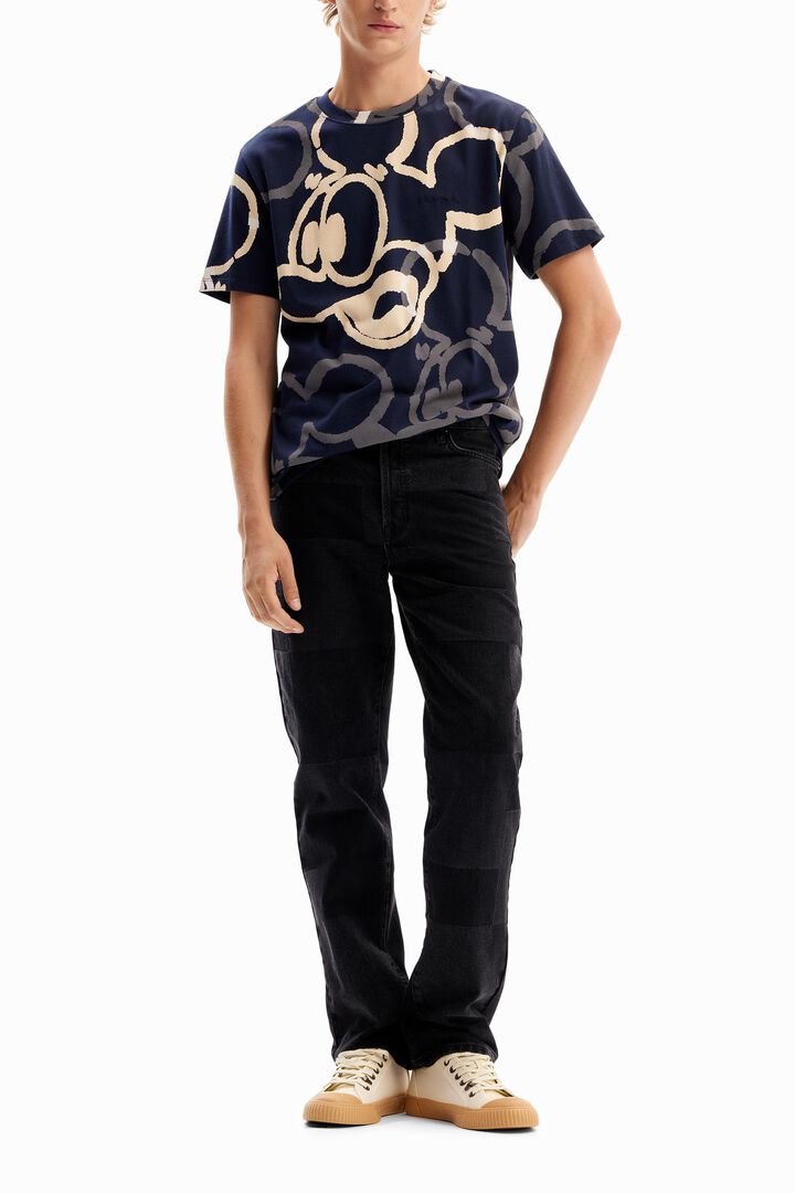 Arty Mickey Mouse T-shirt | Desigual