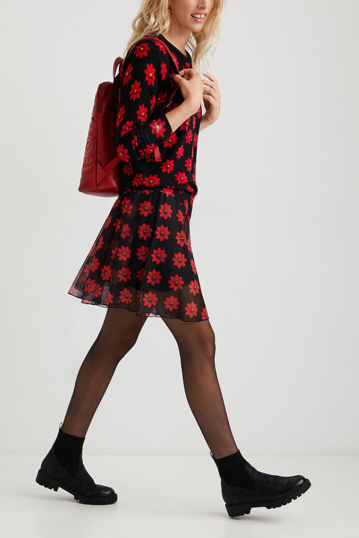 Knit jumper flowers | Desigual