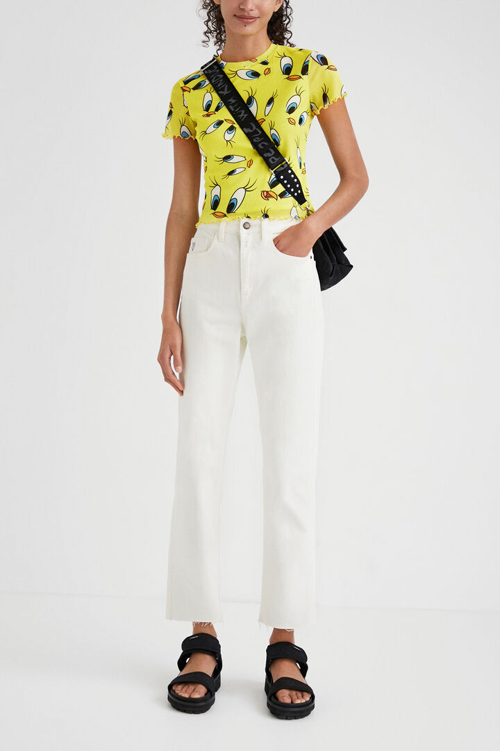 Slim tulle Tweety T-shirt | Desigual