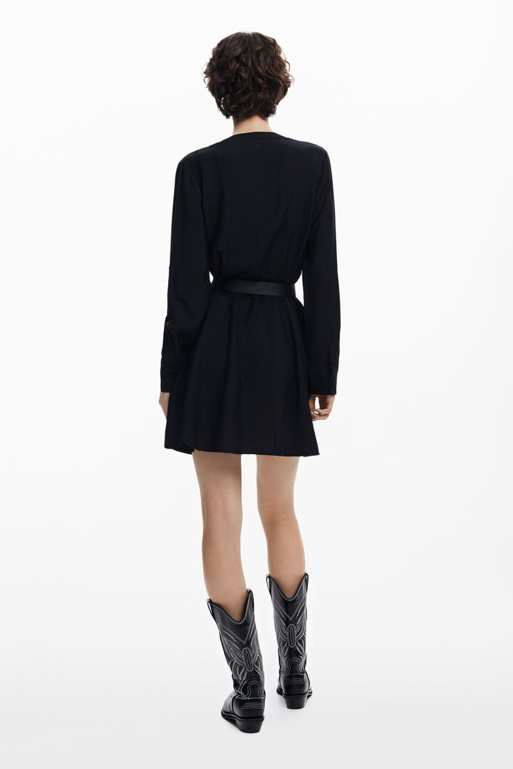 Shirt dress with belt | Desigual