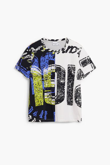 Camiseta manga corta lettering | Desigual