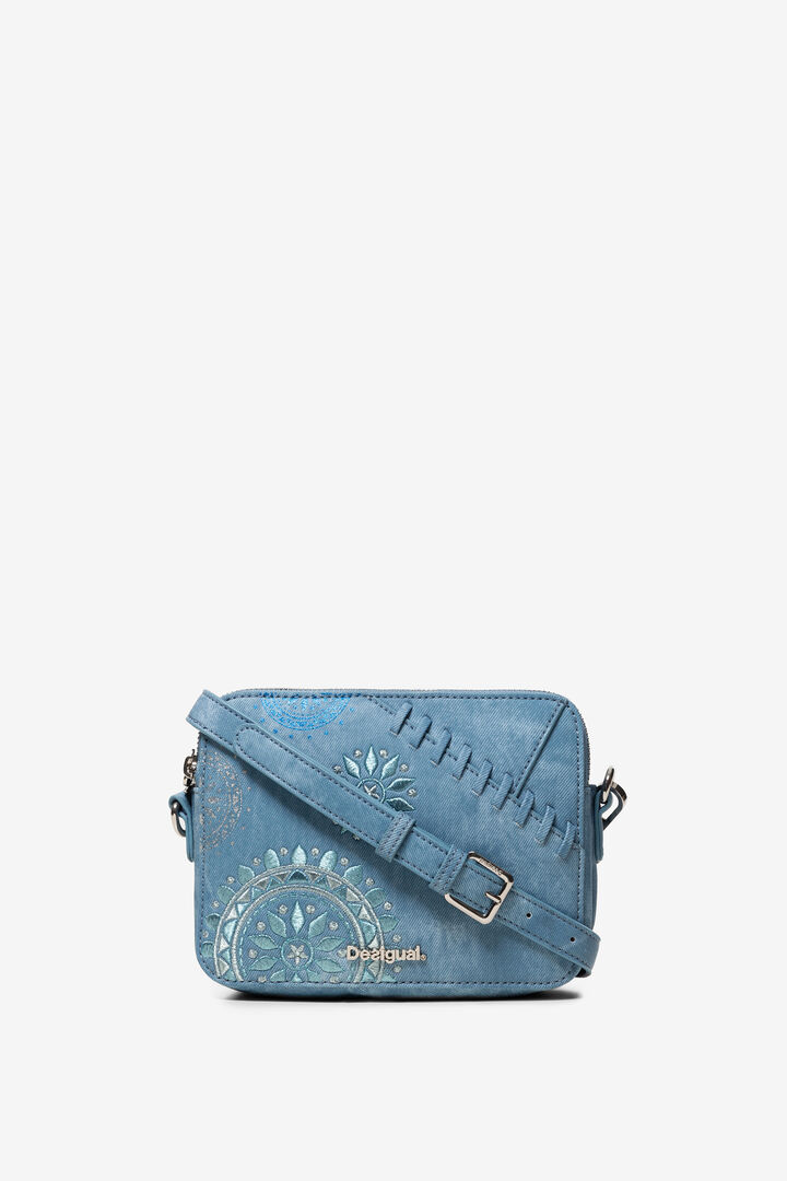 Denim Patch Messenger Bag Edson | Desigual