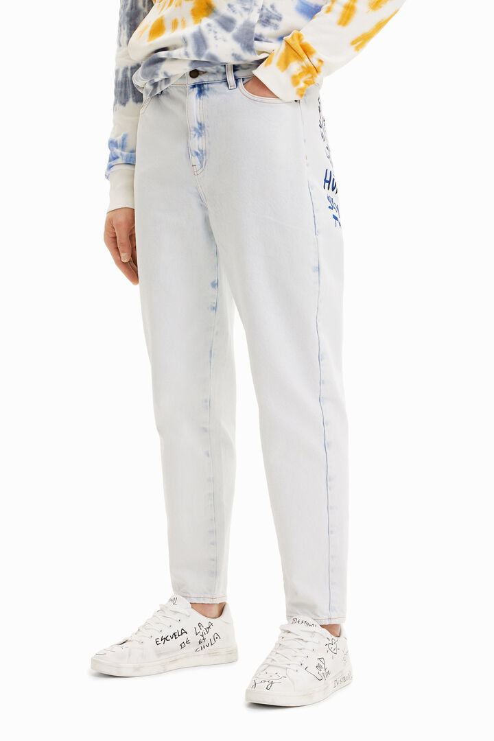 Vaquero relaxed print | Desigual