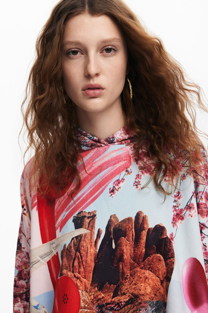 Printed sweatshirt M. Christian Lacroix | Desigual