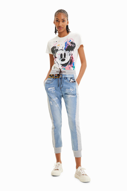 Disney’s Mickey Mouse jogger jeans