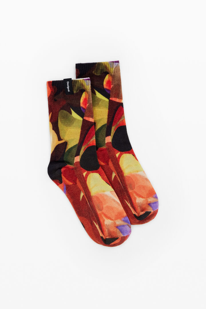 Socks designed by Monsieur Christian Lacroix