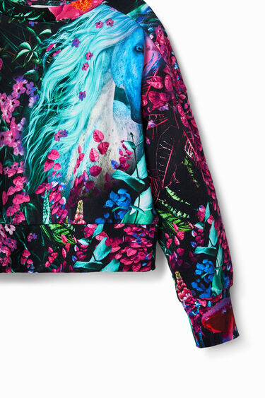 Sudadera fantasía unicornio | Desigual