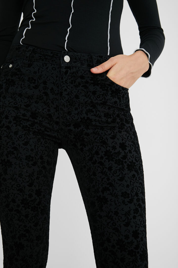 Skinny cropped jeans | Desigual