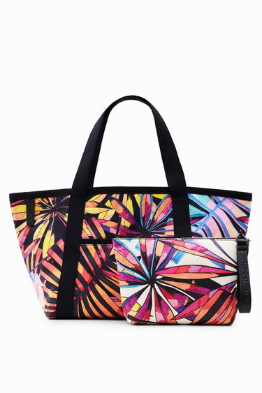 Bolso shopper grande tropical | Desigual
