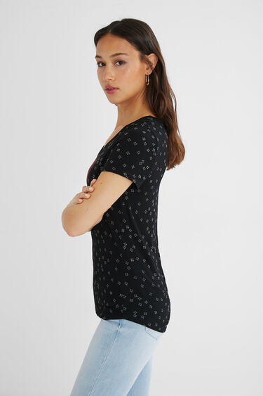 
曼荼羅模様 半袖Tシャツ | Desigual