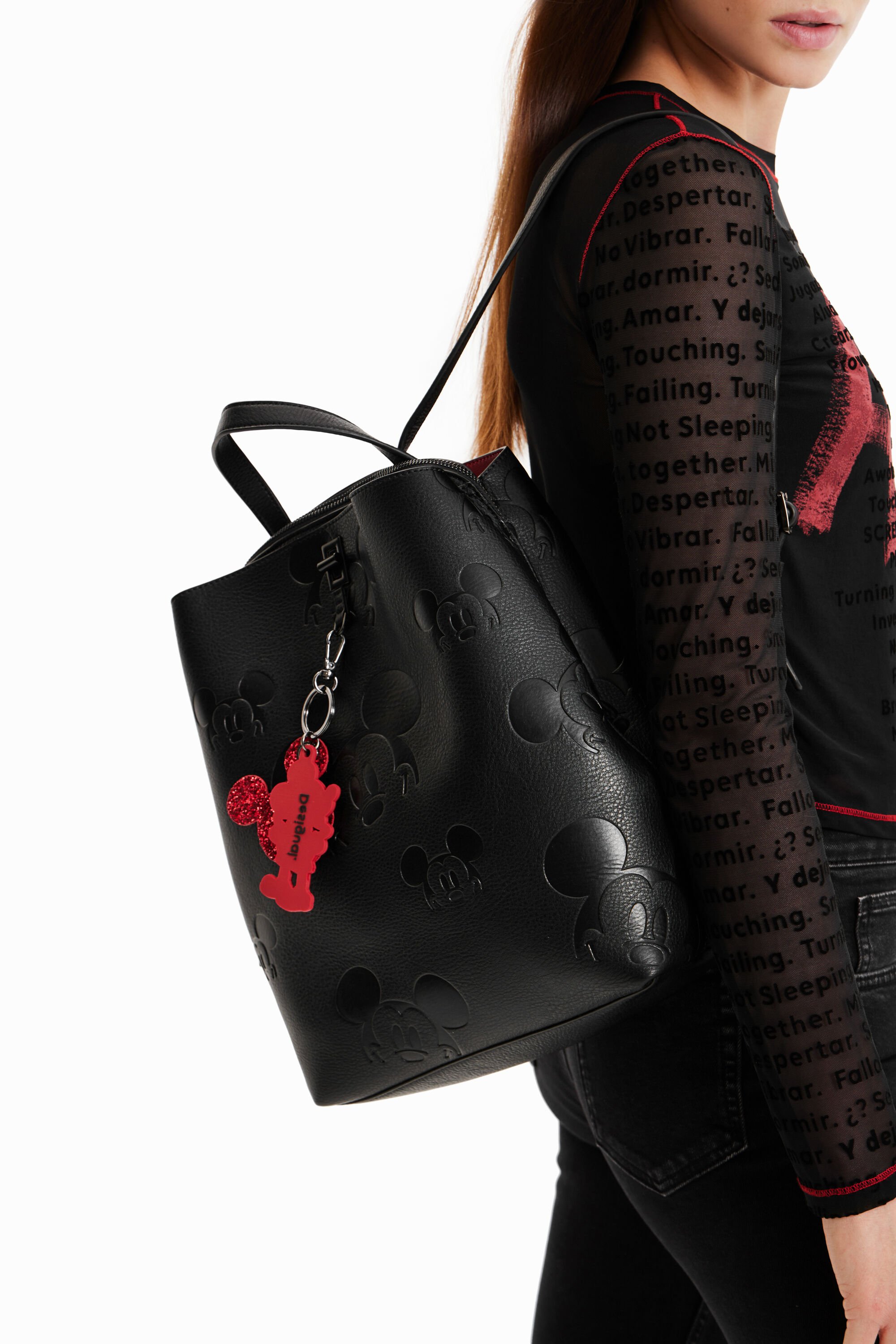 Desigual mickey mouse bag top
