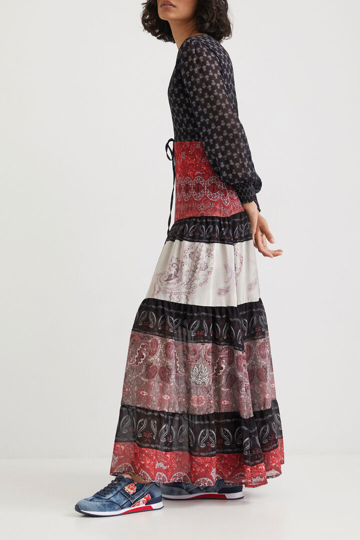 Long boho dress | Desigual