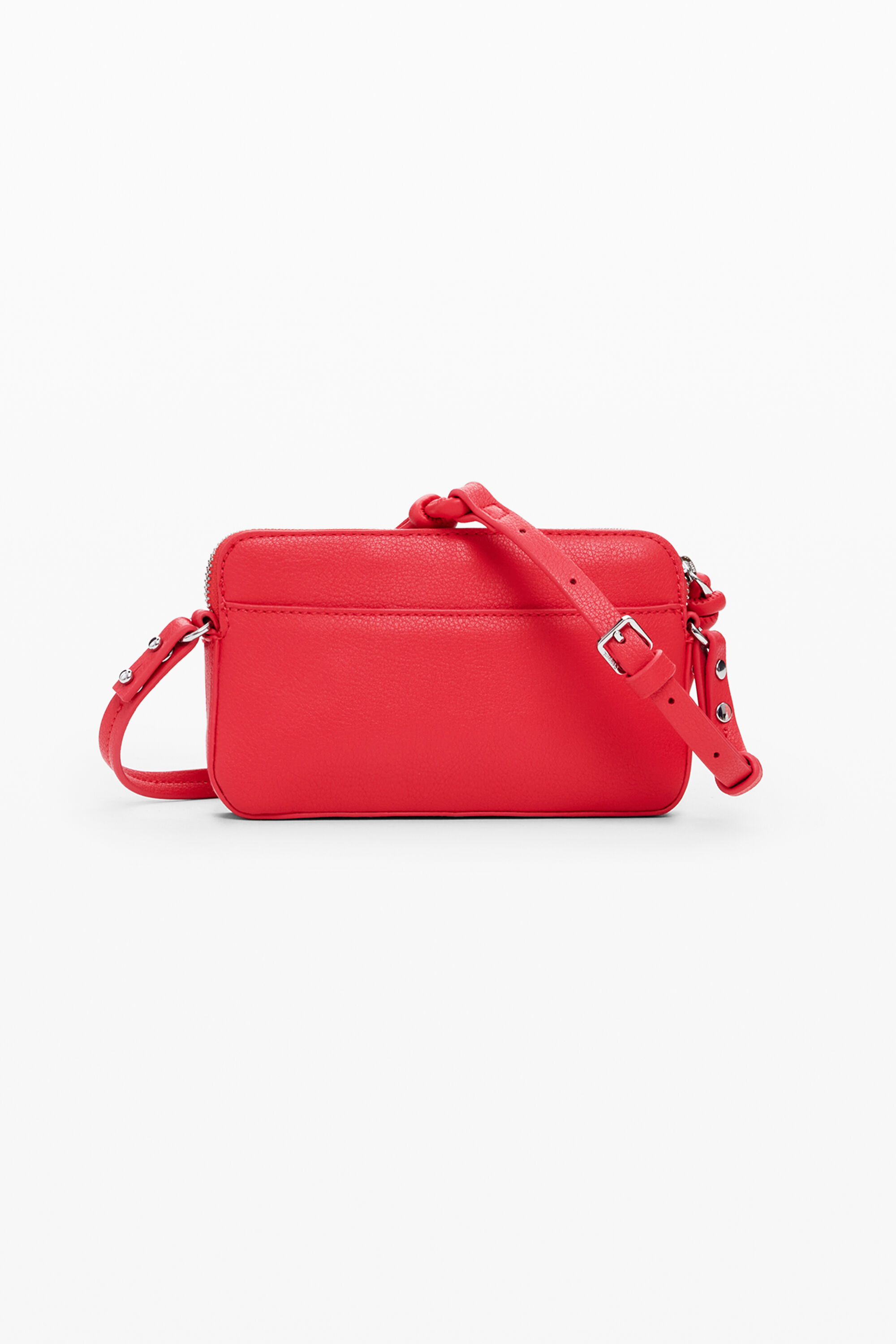 Desigual Small Logo Wallet In Orange